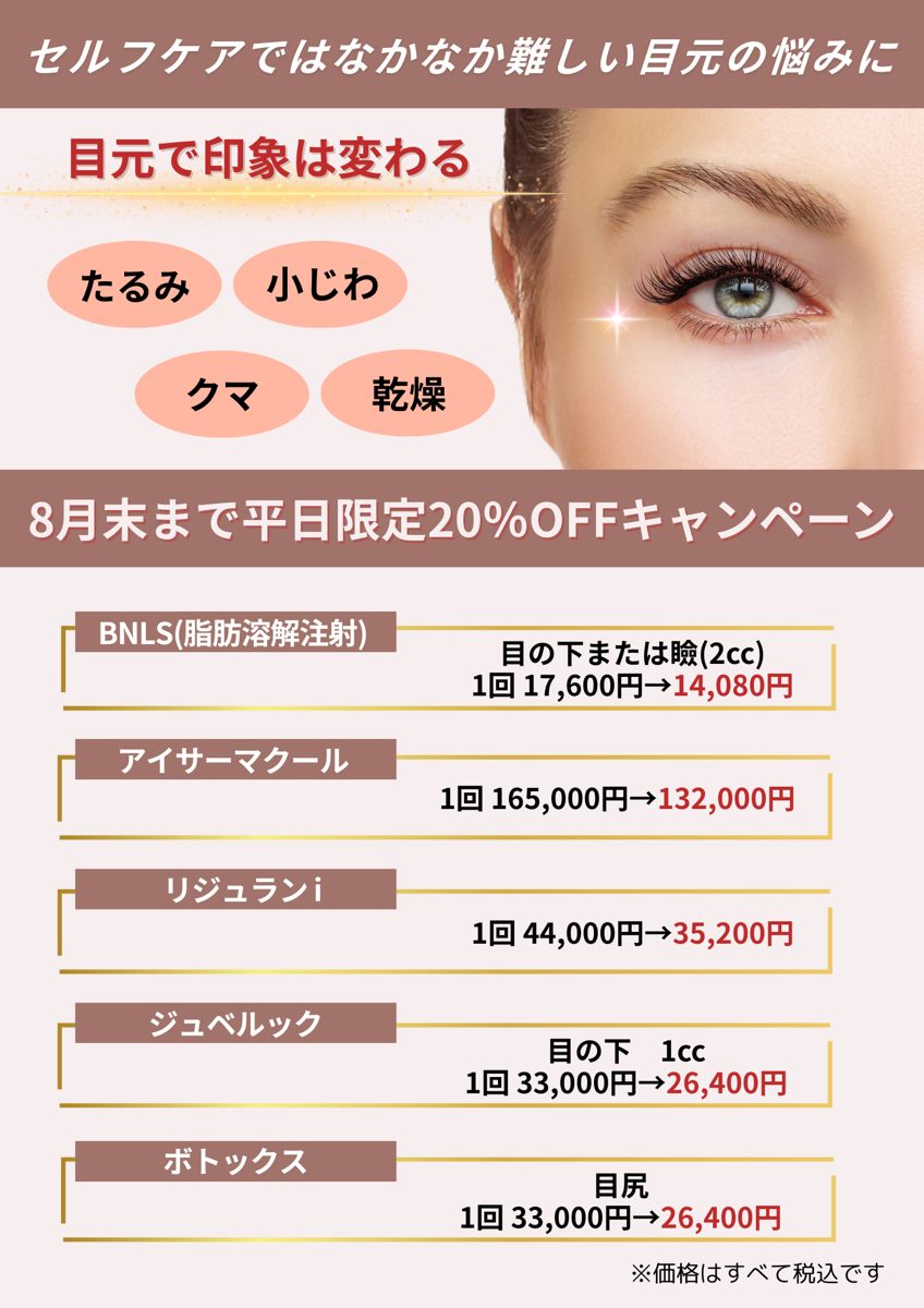 目元キャンペーン