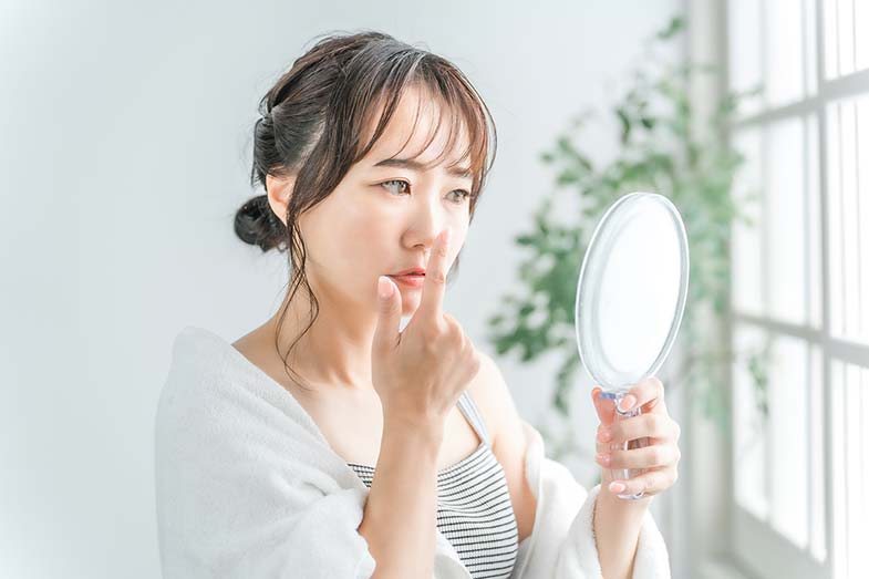 毛穴パックで肌が荒れたケース